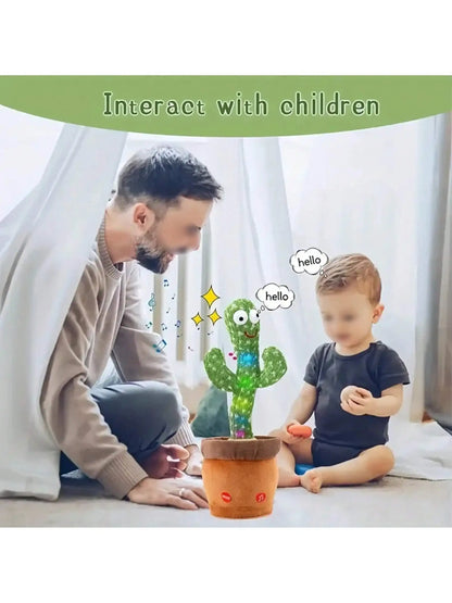 1pc-Dancing Talking Cactus Toy - Paws For Baby