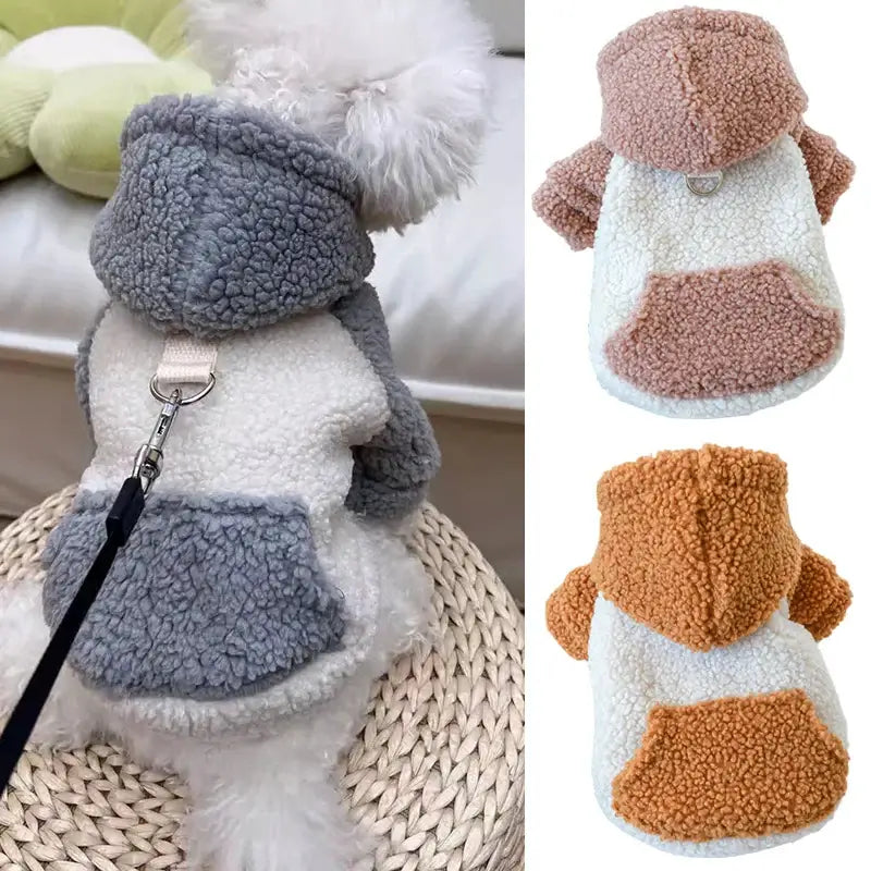 Winter sweatshirt for small dogs