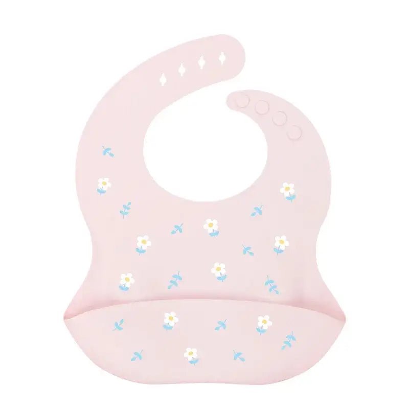 Waterproof Silicone Baby Bib - Adjustable &amp; Easy to Clean - Paws For Baby