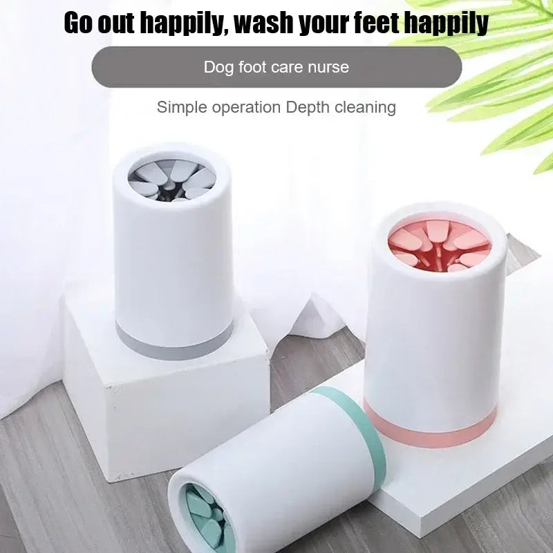 Silicone Pet Paw Cleaner Cup for Quick Washing