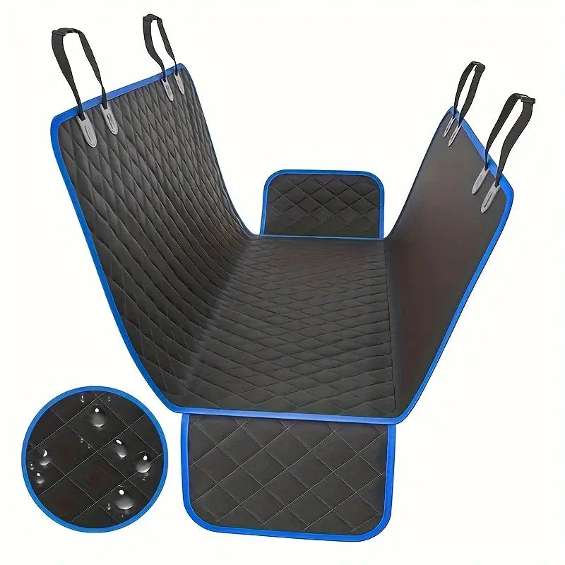 &quot;Waterproof Black Pet Car Mat, Easy to Clean&quot;