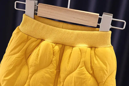 Conjunto de invierno para niños: abrigo y pantalón abrigados, de 1 a 5 años