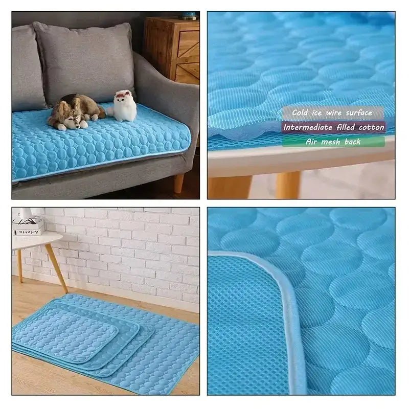 Pet Cooling Pad - Soft Resting Mattress