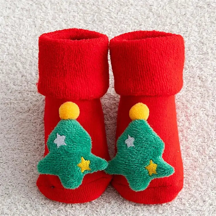 Anti-Slip Warm Baby Socks 🎄❄️👶