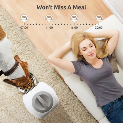 3.5L Smart Pet Feeder 🐾 WiFi &amp; Voice Recorder