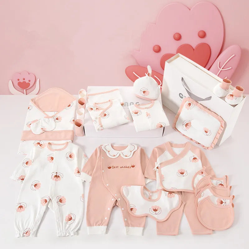 100% Cotton Clothing Set – 24/26 Pieces for Baby