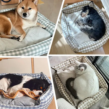 &quot;Pet Sofa Bed: Cozy Indoor Kennel for Small &amp; Medium Pets&quot; - Paws For Baby