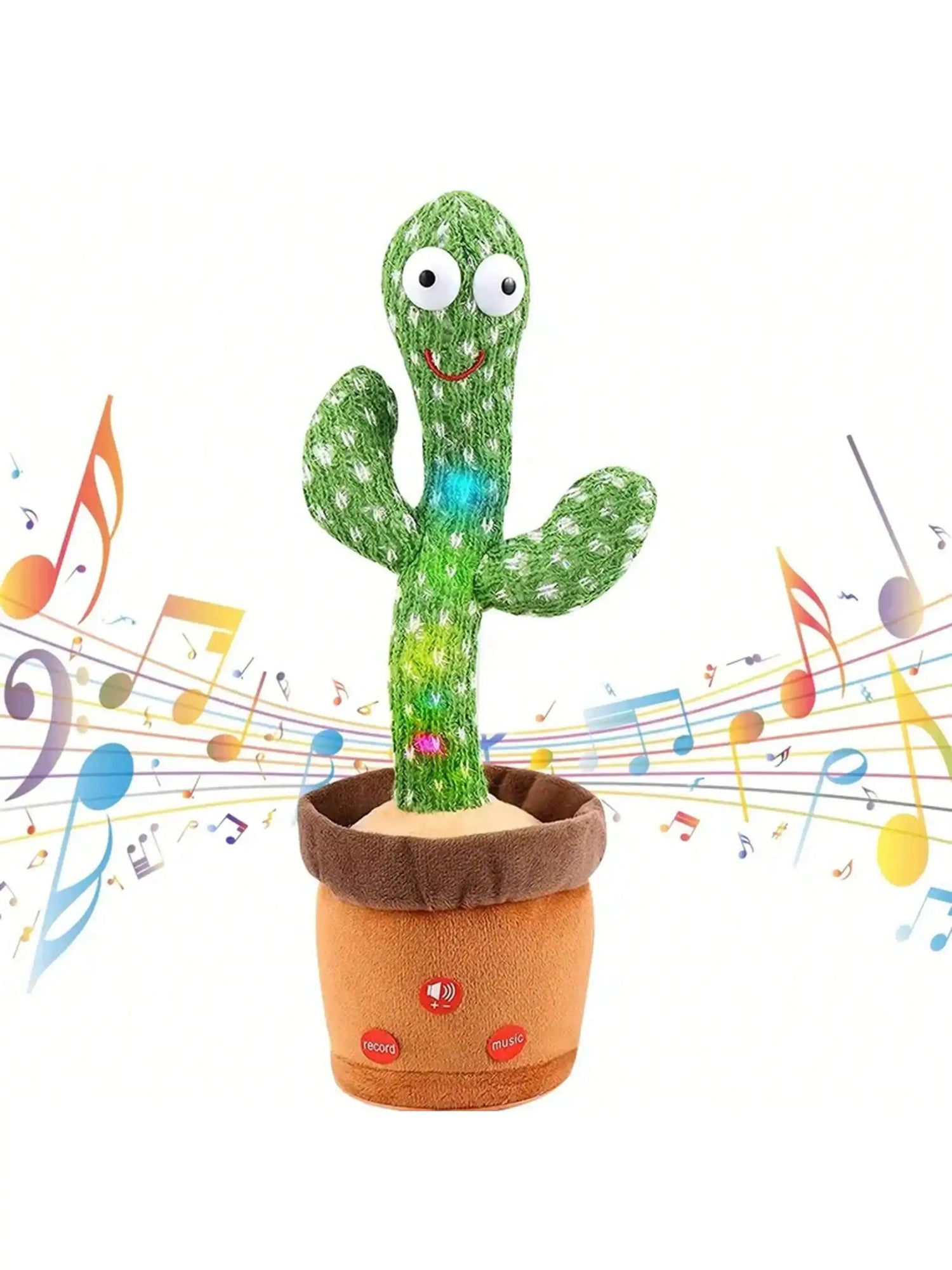 1pc-Dancing Talking Cactus Toy - Paws For Baby