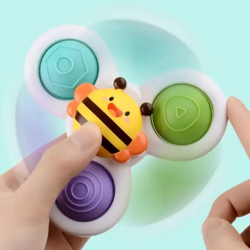 Cartoon Suction Cup Spinner Toy - Paws For Baby